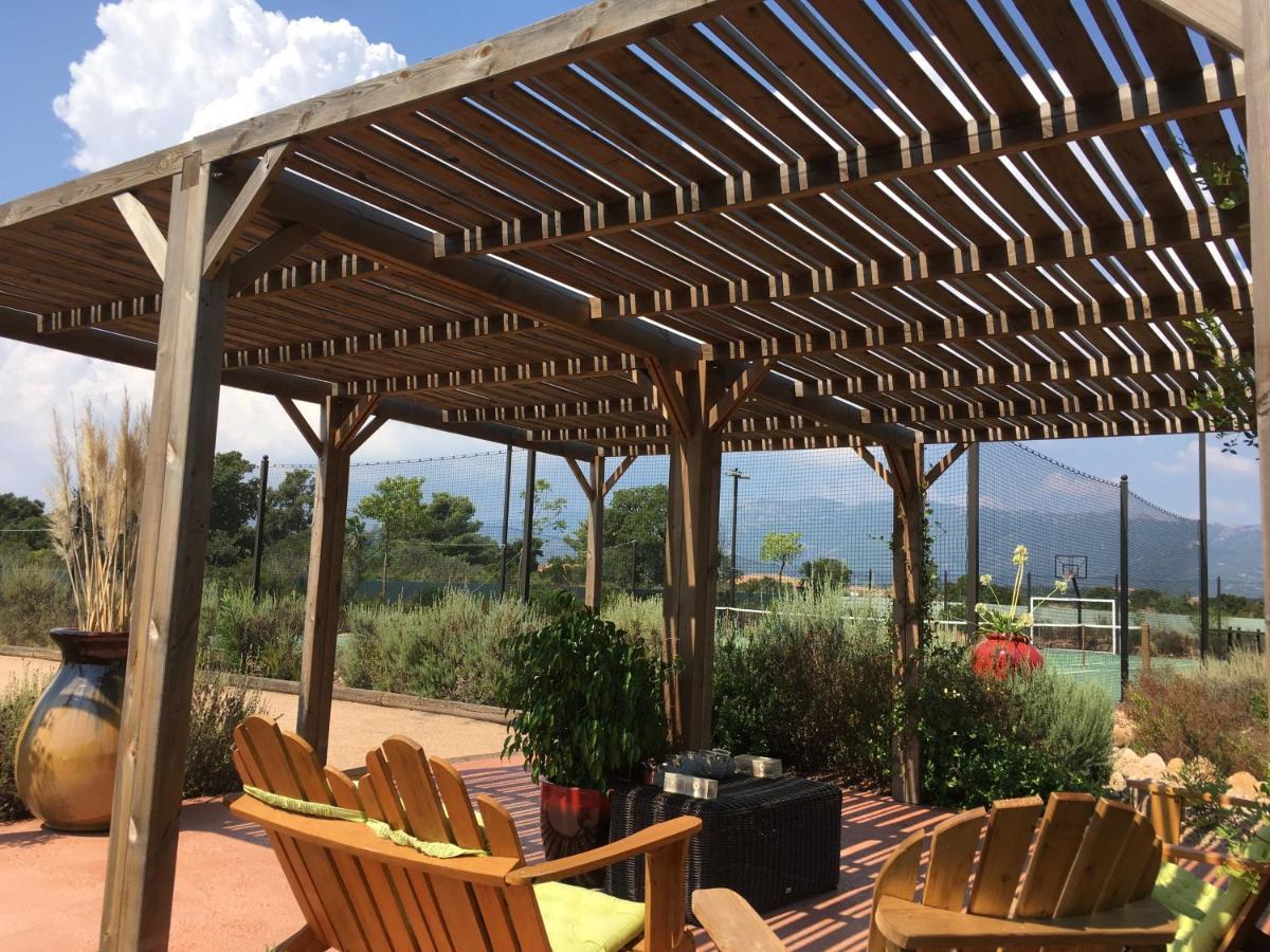 L'Hacienda Piscine Chauffee A 28, Spa, Boulodrome Et Court De Tennis Prives, 2 Villas Independantes ポルトヴェッキオ エクステリア 写真