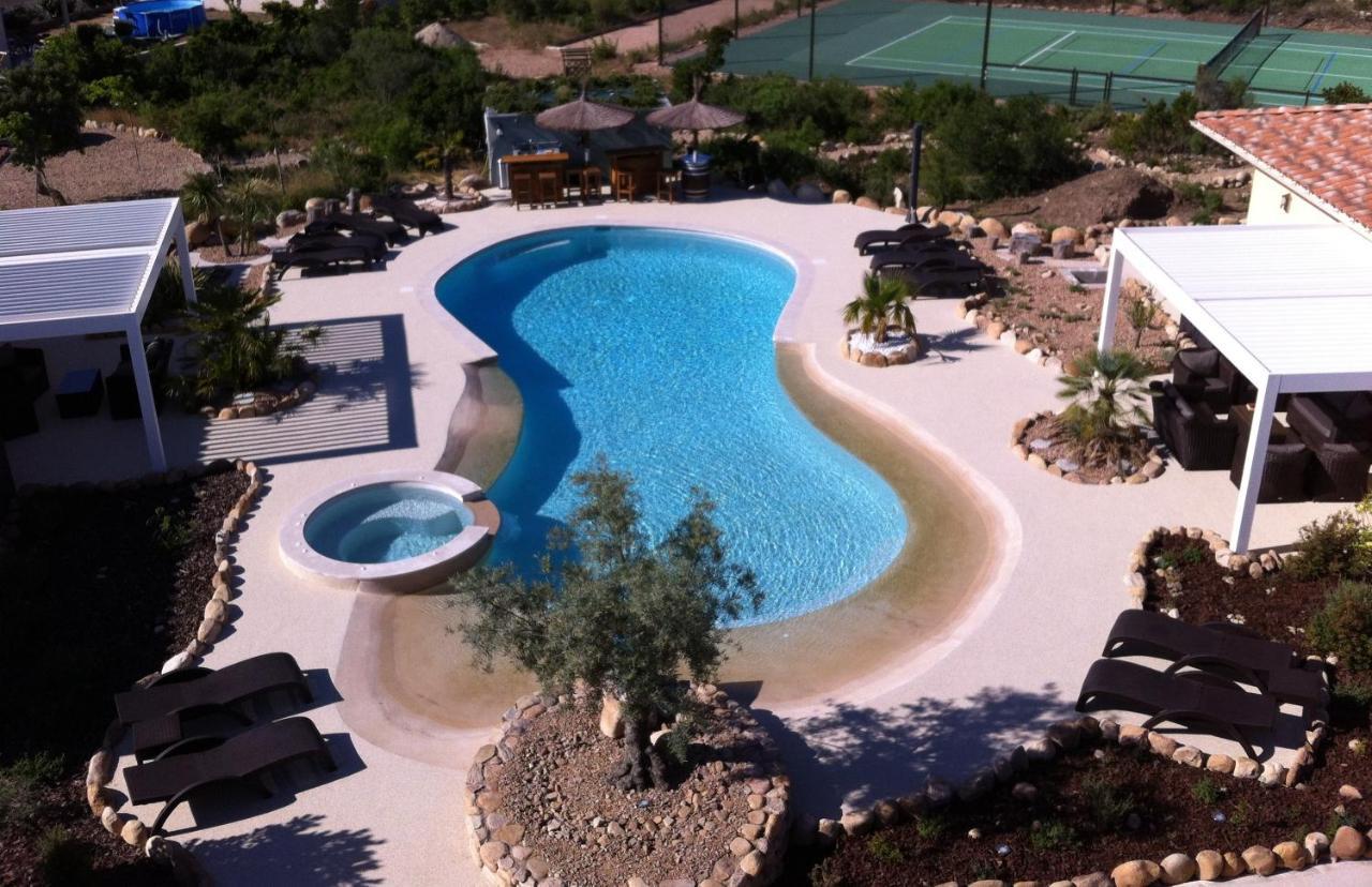 L'Hacienda Piscine Chauffee A 28, Spa, Boulodrome Et Court De Tennis Prives, 2 Villas Independantes ポルトヴェッキオ エクステリア 写真